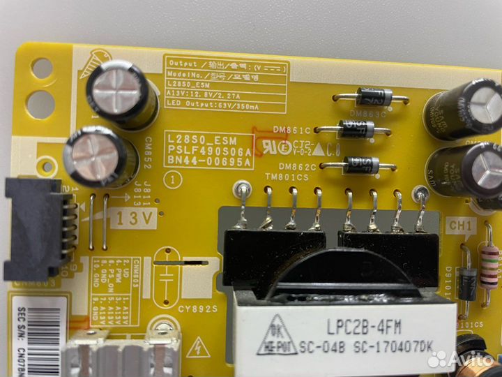 Блок питания BN44-00695A / pslf490S06A