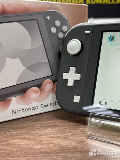 Новая игровая приставка Nintendo Switch Lite Gray