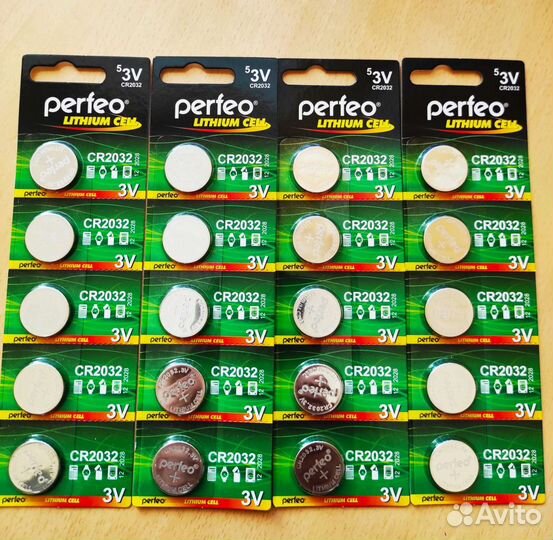 CR2032- Для пк и ноутбуков
