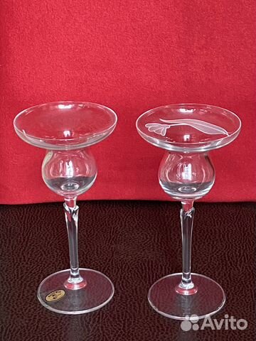 Набор подсвечников Богемия новый