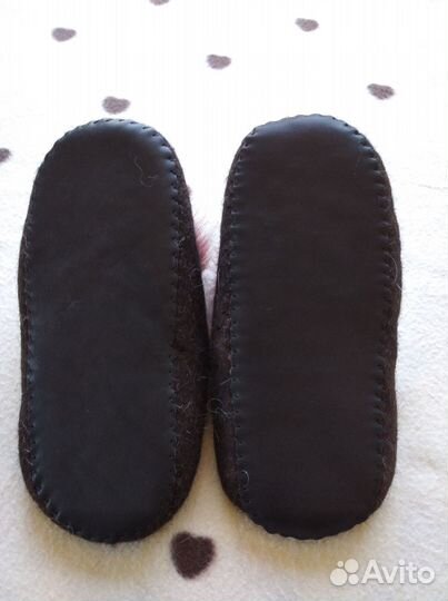 Тапочки валяные 