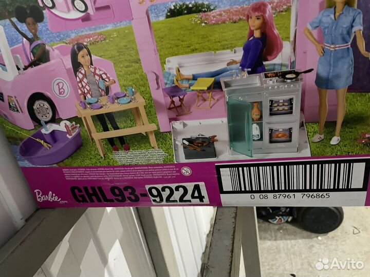 Игровой набор с куклой Barbie Дом мечты на колесах