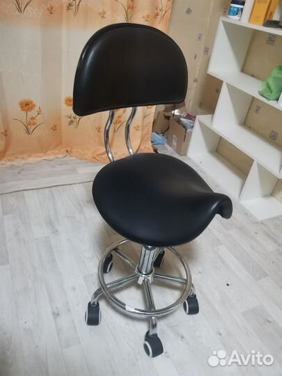 Стул седло со спинкой