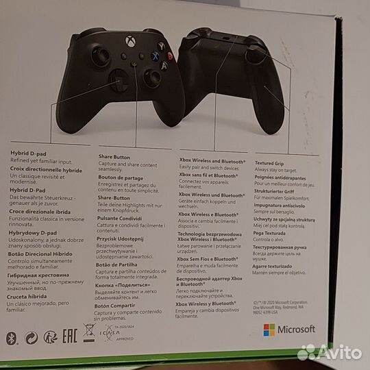 Xbox controller Carbon Black