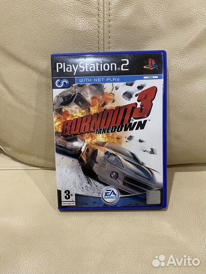 Игра Burnout 3 takedown playstation 2