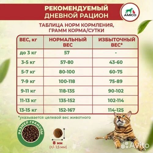 Корм Холистик Amico для котов и собак