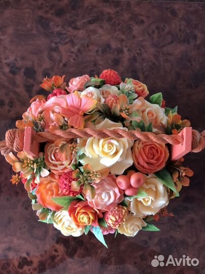 Букеты из мыла ручной работы