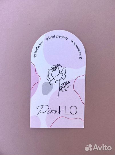 Франшиза pionflo - цветочный магазин