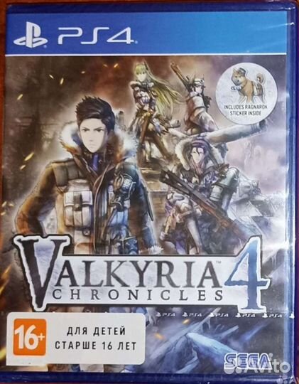 Valkyria Chronicles 4 PS4 (новый)