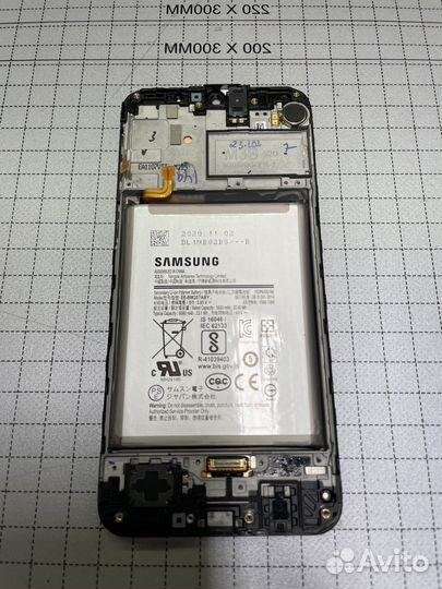 Дисплей оригинал бу Samsung m215 m21 m307 m30s