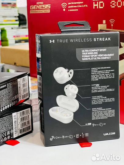 JBL Under Armour True Wireless Streak White