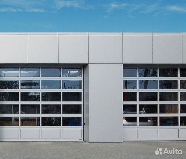 Панорамные ворота