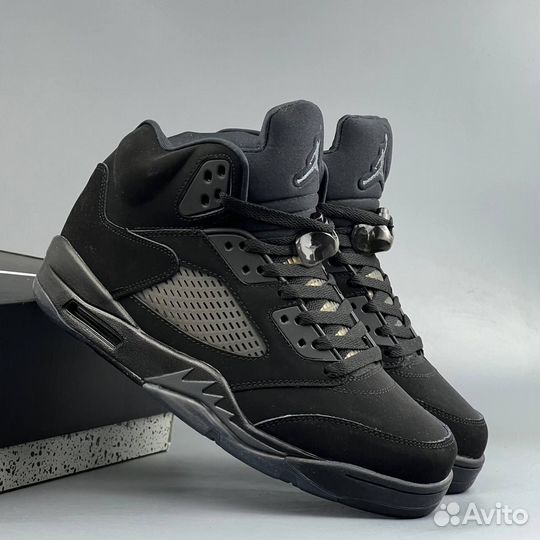 Кроссовки Nike Air Jordan 5 Black Cat