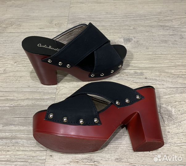 Сабо женские новые р.36 натуральная кожа