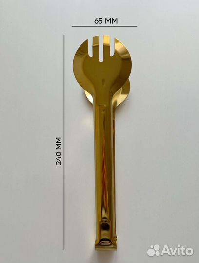 Щипцы кухонные золото 5 шт набор