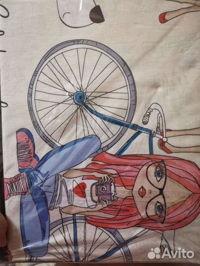 Детское постельное белье новое 1,5 сп