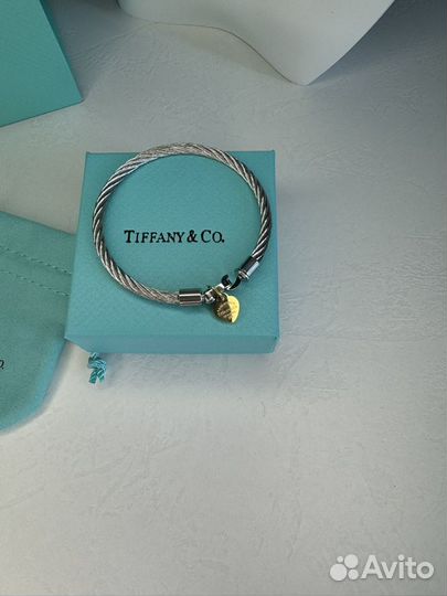 Tiffany браслет сердце