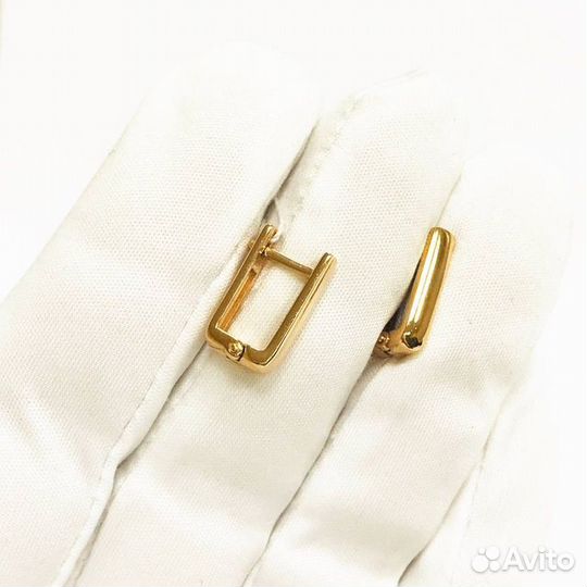 Золотые серьги