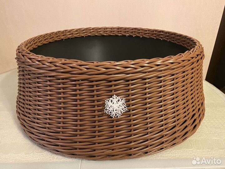 Юбочка,юбка для елки из ротанга