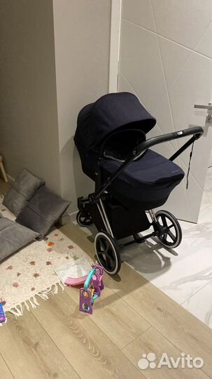 Коляска 3 в 1 Cybex priam platinum