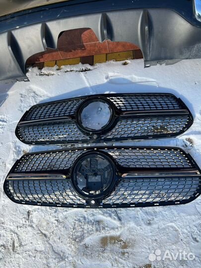 Задний дифузор гле купэ 167 решетка