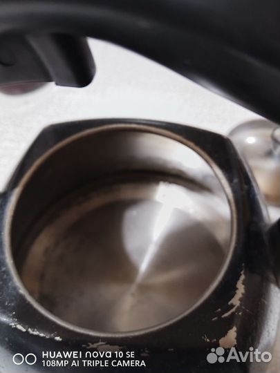 Чайник со свистком нержавейка