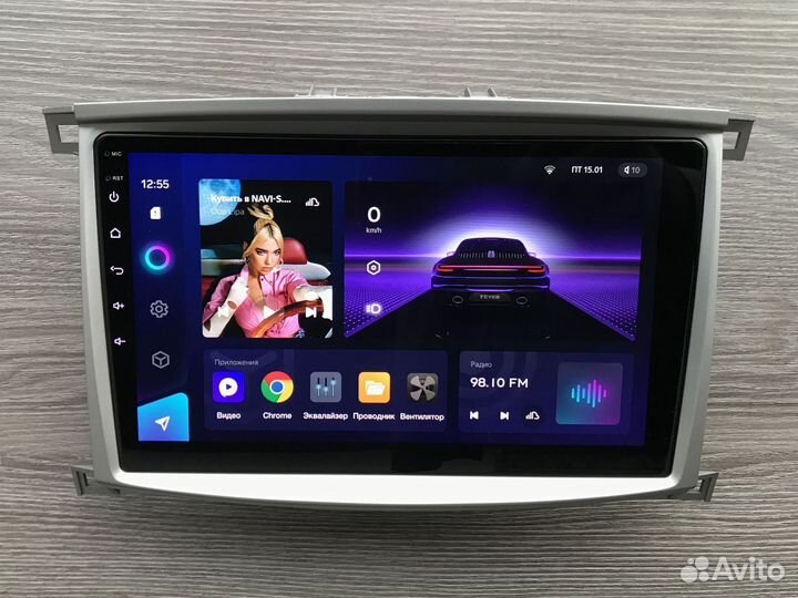 Магнитола Toyota Land Cruiser 100 Teyes CC3