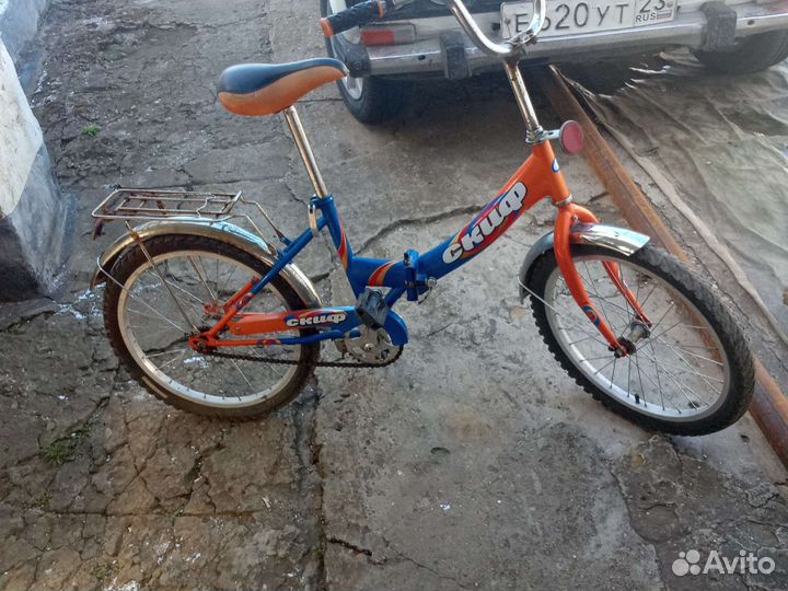 Велосипед скиф