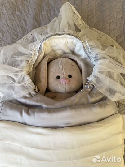 Роскошный зимний конверт на выписку choupette