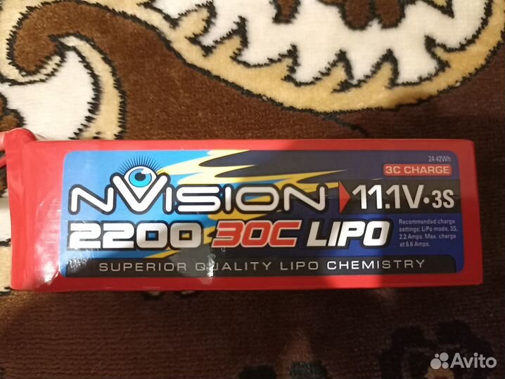 Аккумулятор lipo 3s