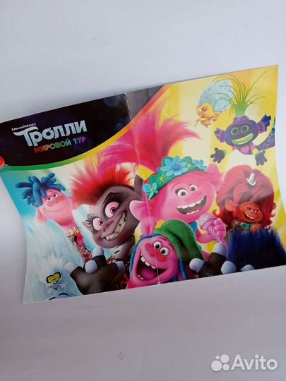 Тролли розочка, тролли ластики, карточки Тролли