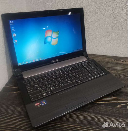 Ноутубук Asus AMD A6/Озу 6гб/GPU 7670m 2гб