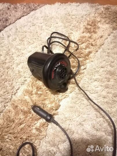 Компрессор 12V для надувного матраса