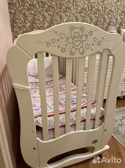 Детская кровать и комод Baby EXpert италия