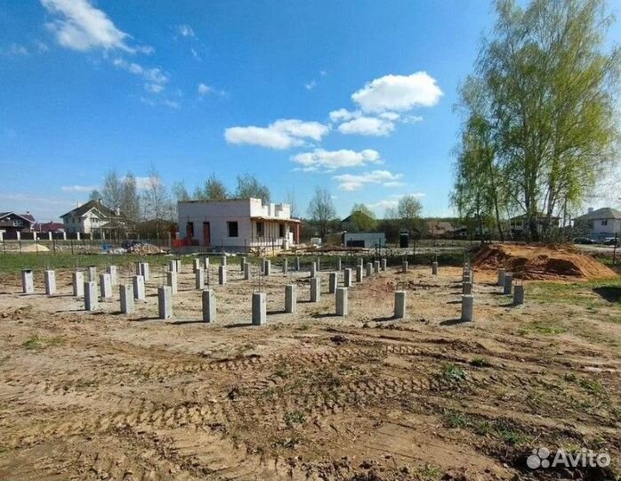 Сваи жби с установкой