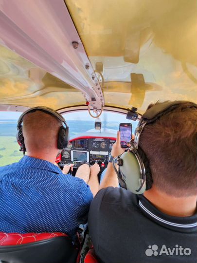 Обзорные экскурсии на самолете над городом Казань