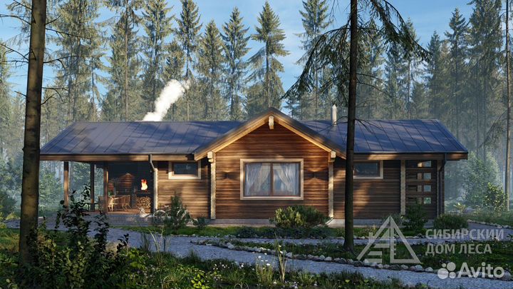 Баня 6х16 из профилированного бруса