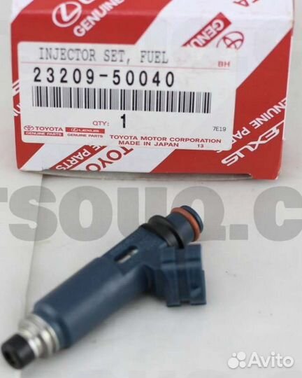 Форсунка топливная Toyota Gx470 2uzfe