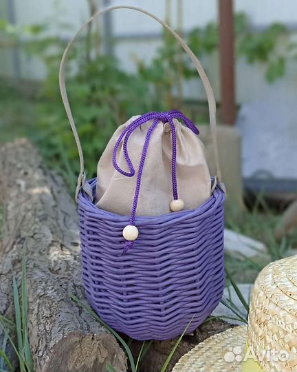 Сумка плетеная