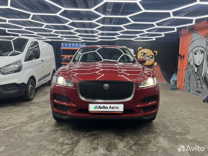Jaguar F-Pace 2.0 AT, 2018, 120 000 км