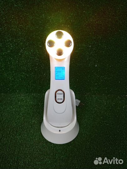 Аппарат RF+EMS+LED Массажер для лица