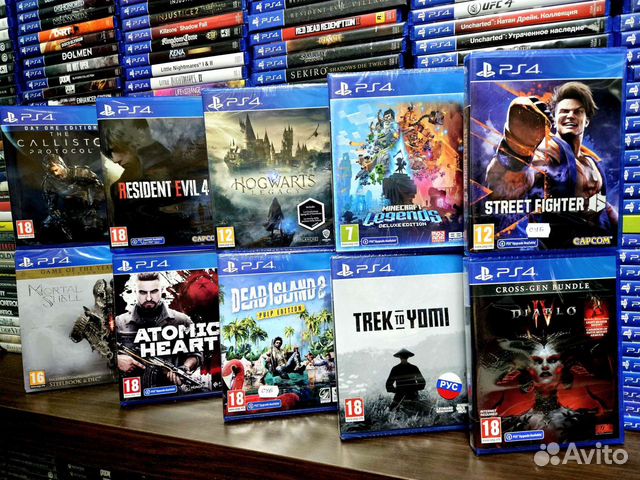 Продажа/Обмен игр PlayStation 4 VR объявление продам