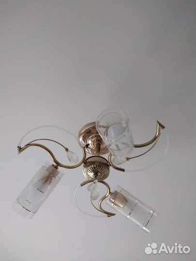 Люстра потолочная бу