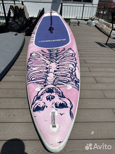 SUP доска надувная Gladiator 12,6