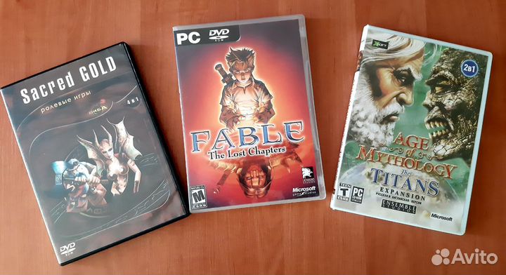 Диски с играми для пк
