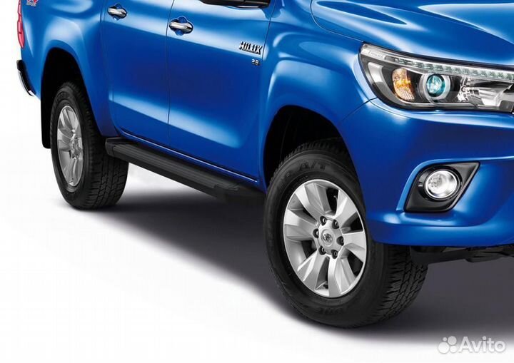 Пороги площадка Toyota Hilux