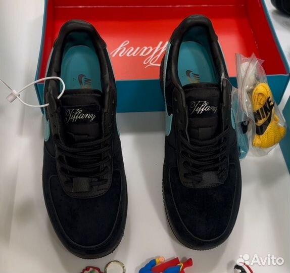 Nike air force 1 low tiffany Натуральная замша