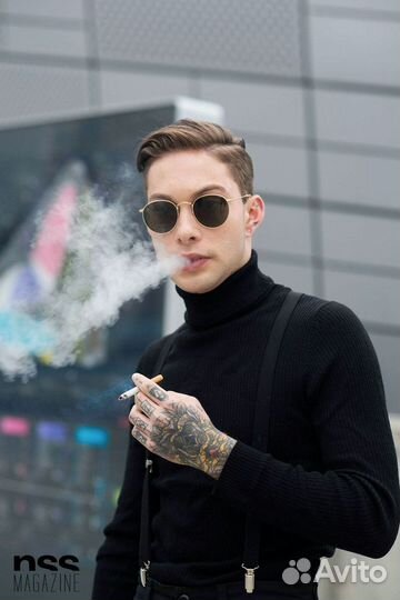 Базовая мужская водолазка - джемпер