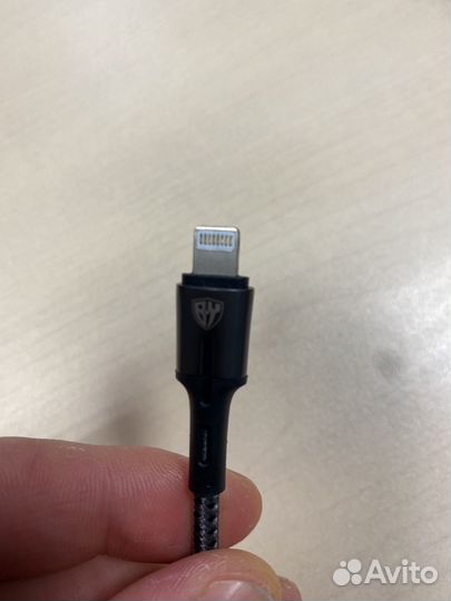 Кабель быстрой зарядки lightning type c