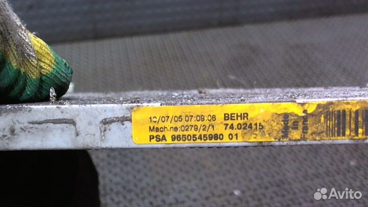 Радиатор кондиционера Citroen C4, 2005